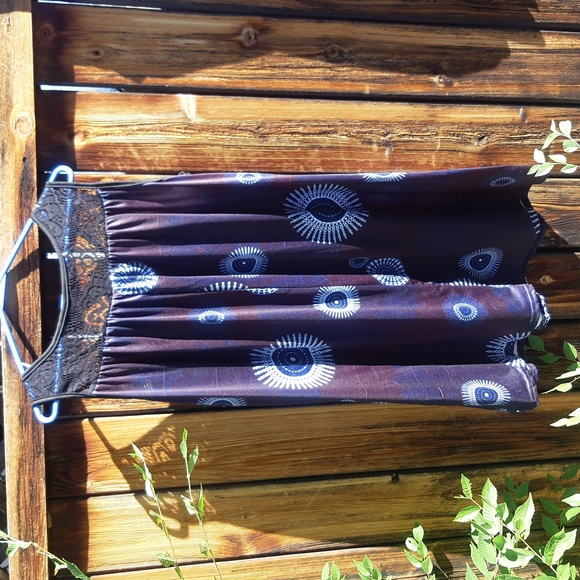 Navy Blue Goe. Lace beach cover up - Picture 5 of 7